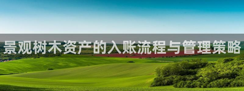 卧龙凤雏娱乐抖音:景观树木资产的入账流程与管理策略
